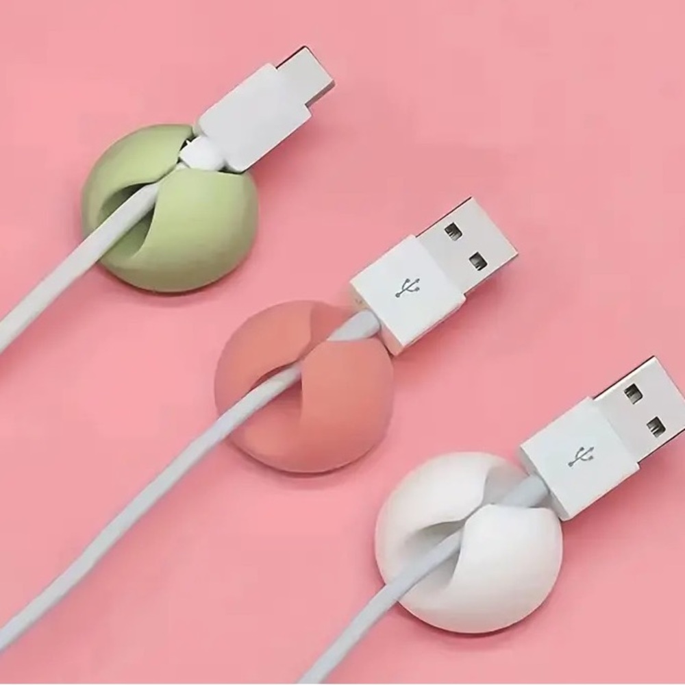 NWT Amazon 3 Piece Cable Holder Organizer Wire Harness Organizer Office Bedroom